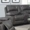 Ravena Power Motion Sofa 603211P Charcoal Leatherette by Coaster