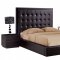 Metro Bedroom in Chocolate & Wenge w/Platform Bed by Global