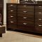 Arezzo Bedroom 1849 in Espresso by Homelegance w/Options