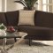 Norwood Sectional Sofa 500463 in Dark Coffee Fabric by Coaster