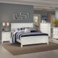 Tamarack Bedroom Set 5Pc 00-044 in White by NCFurniture