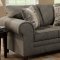 Graphite Fabric Sofa & Loveseat Set w/Optional Ottoman & Chair