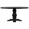 Florence Dining Table 115530 Distressed Black -Coaster w/Options