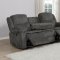 Jennings Power Motion Sofa 610254P in Charcoal by Coaster