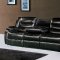 Gramercy 644 Motion Sofa in Black Bonded Leather w/Options