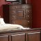 Warm Cherry Finish Traditional Bedroom w/Optional Items