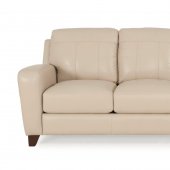 8332 Rialto Sofa & Loveseat in Taupe by Leather Italia w/Options