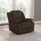 Waterbury Motion Sofa 602571 in Brown by Coaster w/Options