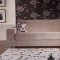 Kobe Jennefer Vizon Sofa Bed in Chenille Fabric w/Options