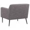 Darlene Accent Chair 905640 in Gray Fabric by Coaster