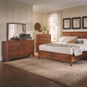 203271 Willow Bedroom in Honey by Coaster w/Options