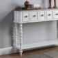 Bence Console Table AC00280 in Charcoal & Antique White by Acme