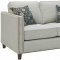 Coltrane Sofa & Loveseat Set 506251 in Putty Fabric by Coaster