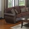 504041 Florence Sofa in Chocolate by Coaster w/Options