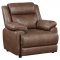 Ellington Sofa & Loveseat Set 508281 in Dark Brown by Coaster