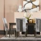 Sophia Dining Table 941 in Platinum by Klaussner w/Options