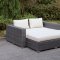 Somani CM-OS2128-2 Outdoor Sectional Sofa & Coffee Table Set