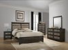 Anatole 5Pc Bedroom Set 26280 in Dark Walnut by Acme w/Options