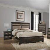 Anatole 5Pc Bedroom Set 26280 in Dark Walnut by Acme w/Options