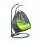 Wicker Hanging Double Egg Swing Chair ESCCH-57LG by LeisureMod