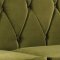 Green Fabric Barrister Sofa & Loveseat w/Optional Chair