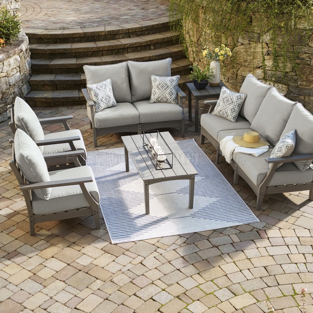 outdoor sofa and loveseat set