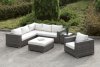 Somani CM-OS2128-10 Outdoor Patio L-Shaped Sectional Sofa Set