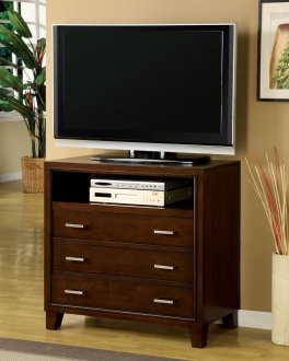 CM7068 Enrico TV Stand in Brown Cherry