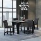 D06BT Dining Room Set 5Pc in Black & White by Global w/Options