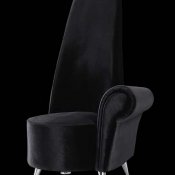 Black, Beige, Red or Brown Microfiber Modern Club Chair