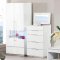 B21 Bedroom in White High Gloss by Pantek w/Options