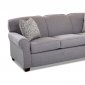 Mayhew Sofa in Gray Fabric by Klaussner w/Queen Sleeper