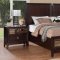 Williams 203090 Bedroom in Merlot by Coaster w/Options