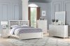 F9426Q 5Pc Bedroom Set in Silver by Poundex w/Options