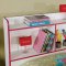 Bobbi CM7852PK 4Pc Youth Bedroom Set in White & Pink w/Options