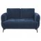 Lively Sofa & Loveseat Set 509041 in Blue Chenille by Coaster