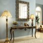 Shiloh Console Table & Mirror 97229 in Bronze & Black by Acme