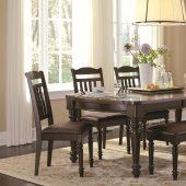 104781 Mulligan Dining Table in Two-Tone by Coaster w/Options