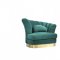 Arvada Sofa & Loveseat Set in Green Velvet by VIG w/Options