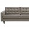 Empress Sofa in Granite Fabric by Modway w/Options