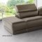 Brown Full Italian Leather Modern Stylish Sectional Sofa