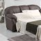 Otello Sofa Bed in Brown Full Leather by ESF w/Optional Items