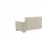 U9460 Sofa in Blanche White Leather Gel by Global w/Options