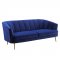 Eivor Sofa LV00210 in Blue Velvet by Acme w/Options