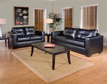 34755 Kaitlyn Sofa in San Marino Black by Chelsea w/Options [CHFS-CHF-34755 Kaitlyn]