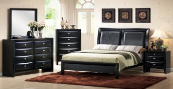 B280 Bedroom in Black w/Optional Casegoods [EGBS-B280]