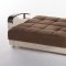 Luna Troya Brown Sofa Bed by Sunset w/Options