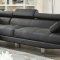 Connor Sectional Sofa 52650 in Black PU by Acme