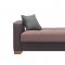 Lego Sofa Bed in Brown Microfiber by Rain w/Optional Items