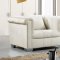 Kayla 615 Sofa Cream Velvet w/Options by Meridian